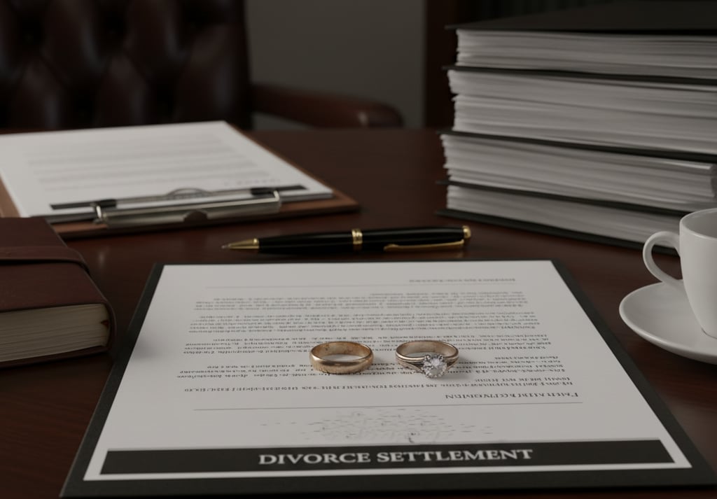 Divorce lawyer assistance