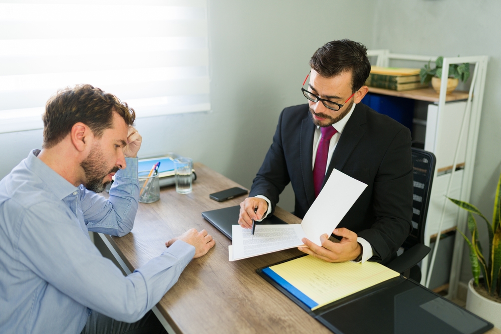 An attorney discusses with his client the biggest mistakes people make during a divorce.